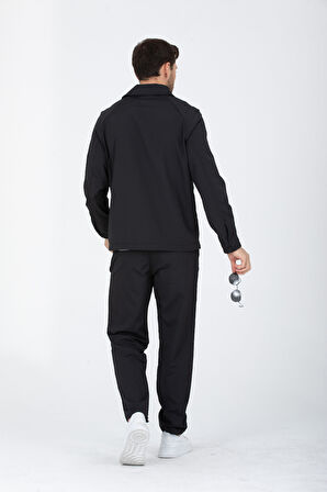 Oversize İnce Erkek Mont + Jogger Pantolon (2 Parça Takım)