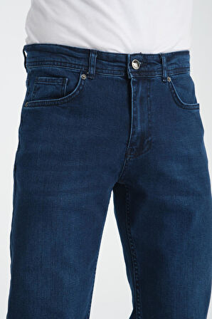 Erkek Regular Jean Pantolon - Klasik Kesim, Konforlu Likralı Kot