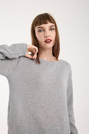 %100 Pamuk Triko Örgü Örme Kumaş Kadın Sweatshirt