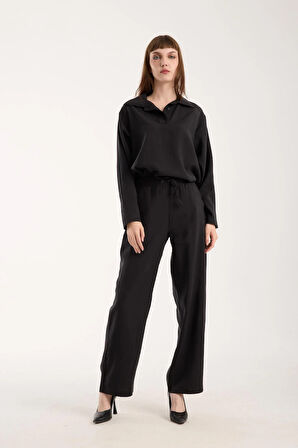 İpeksi Yumuşaklıkta Modal Kumaş Rahat Kesim Pantolon