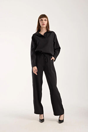 İpeksi Yumuşaklıkta Modal Kumaş Rahat Kesim Pantolon