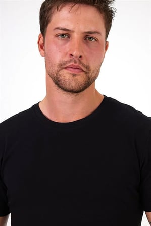 (3 Renk 3'Lü Paket) Bisiklet Yaka Erkek Slim Fit Basic T-Shirt %100 Pamuk