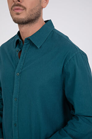 %100 Pamuk, İp Bağlamalı Kargo Jogger + Gabardin Gömlek Takım