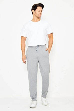 Erkek Düz Paça Rahat Kesim Eşofman Altı 6501