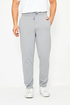 Erkek Düz Paça Rahat Kesim Eşofman Altı 6501