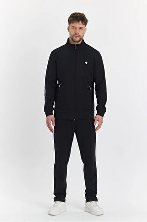 Şardonlu Dalgıç Erkek Eşofman Takımı Gri 5726-G