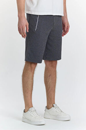 Erkek Polycotton Şort Haki 6044-H