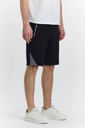 Erkek Polycotton Şort Gri 6048-G