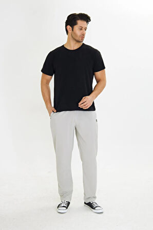 Erkek StretchFit Esnek Eşofman Altı Siyah 2661-S