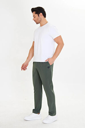 Erkek StretchFit Esnek Eşofman Altı Siyah 2661-S