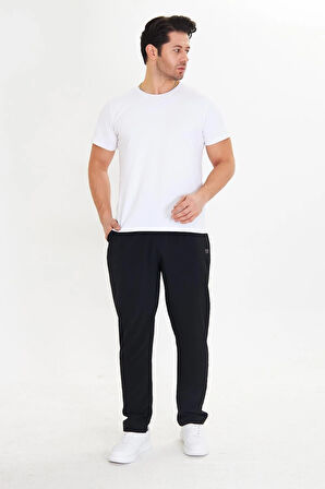 Erkek StretchFit Esnek Eşofman Altı Siyah 2661-S