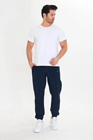 Erkek StretchFit Esnek Lastik Paçalı Eşofman Altı Taş 2663-T