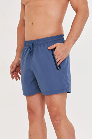 Erkek Deniz Şort Mayo Haki 2607-H