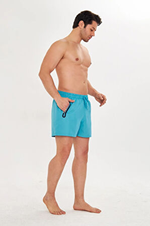 Erkek Deniz Şort Mayo Haki 2607-H