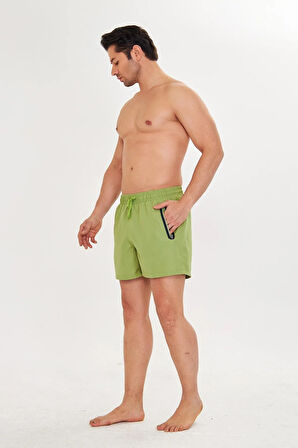 Erkek Deniz Şort Mayo Haki 2607-H