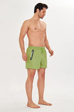 Erkek Deniz Şort Mayo Haki 2607-H