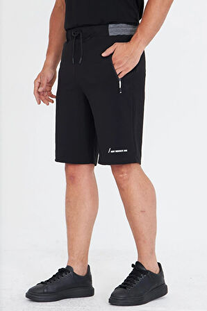 Erkek Pamuklu Şort Antrasit 5806-A