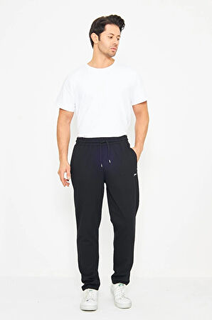 Erkek Büyük Beden Düz Paça Rahat Kesim Eşofman Altı Antrasit 6503-A