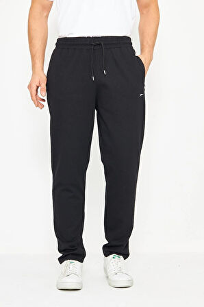 Erkek Büyük Beden Düz Paça Rahat Kesim Eşofman Altı Antrasit 6503-A