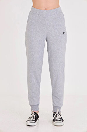 Kadın Lastik Paça Pamuklu Eşofman Altı Lacivert 5608-L