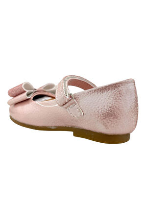 Rahat Kalıp Kız Çocuk Fiyonklu Babet Pudra İğne