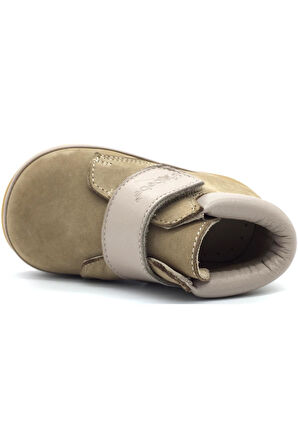 Yarı Ortopedik Bilekli İlk Adım Ayakkabısı Kum