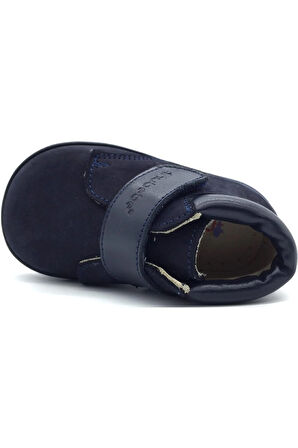 Yarı Ortopedik Bilekli İlk Adım Ayakkabısı Lacivert