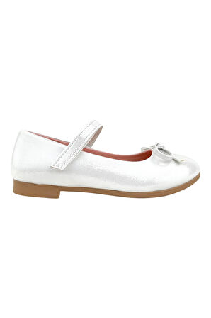 Minik Fiyonklu Çocuk Ayakkabısı Sedef İğne