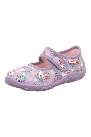 Superfit Çocuk Unicorn Ev Ayakkabısı Lila