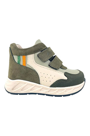 Montaña Erkek Çocuk Deri Bot Haki