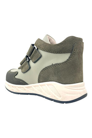 Montaña Erkek Çocuk Deri Bot Haki