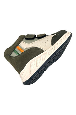 Montaña Erkek Çocuk Deri Bot Haki