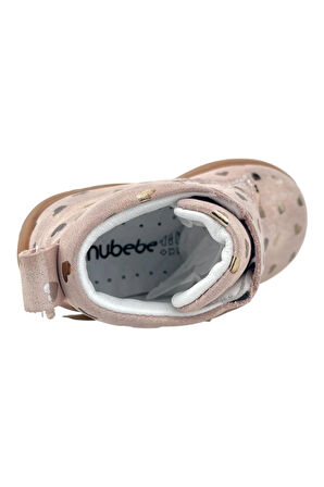 Lake Kız Bebek İlk Adım Botu Pudra