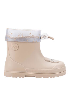 Igor Mendi Gato Çocuk Yağmur Çizmesi Bej