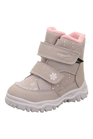 Husky1 Superfit Goretex Kız Bebek Kar Botu Bej
