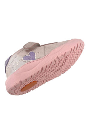 Heart Kız Çocuk İlk Adım Ayakkabısı Lila