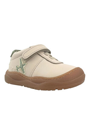 Plane Erkek Çocuk İlk Adım Ayakkabısı Bej