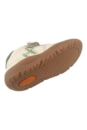 Plane Erkek Çocuk İlk Adım Ayakkabısı Bej