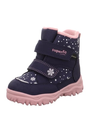 Husky1 Superfit Goretex Kız Bebek Kar Botu Lacivert