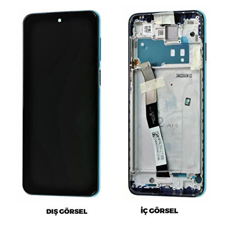 Teknonet Xiaomi Redmi Note 9 Pro Uyumlu Org Lcd+Dokunmatik+Çıtalı NT-83291