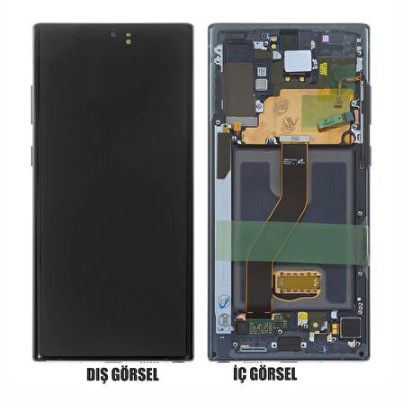 Teknonet Samsung Galaxy Note 10 Uyumlu Org Lcd+Dokunmatik+Çıtalı NT-80558