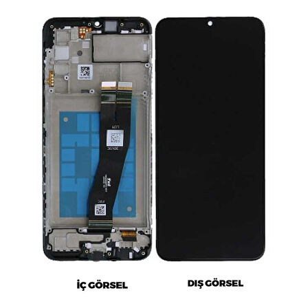 Teknonet Samsung Galaxy A02S Uyumlu Org Lcd+Dokunmatik+Çıtalı NT-97013