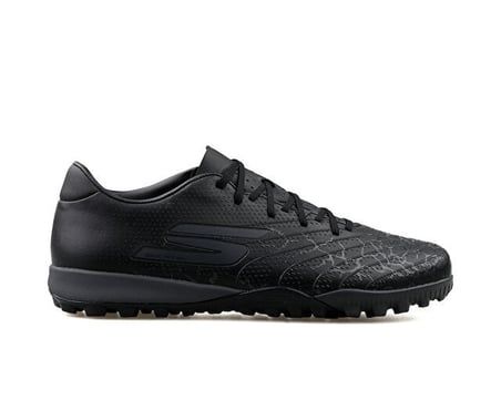 SKECHERS GOLD TF Erkek Halı Saha Ayakkabısı 252018-BKSL Siyah