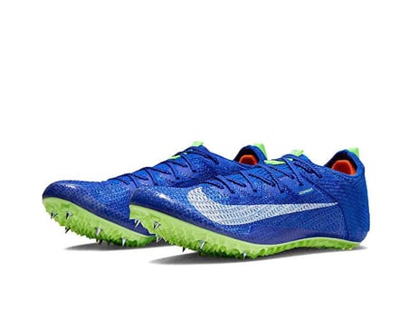 NIKE ZOOM SUPERFLY ELITE 2 Kadın Atletizm Çivili Koşu Ayakkabısı CD4382-400 Mavi