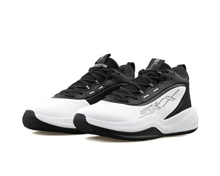 SKECHERS SKX LEAGUE Unisex Basketbol Ayakkabısı 253010-WBK Beyaz