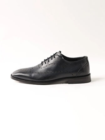 Dufy Lacivert Erkek Deri Klasik Ayakkabı - 103009