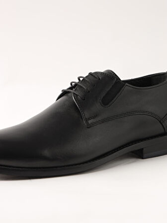 Dufy Siyah Erkek Deri Klasik Ayakkabı - 103054