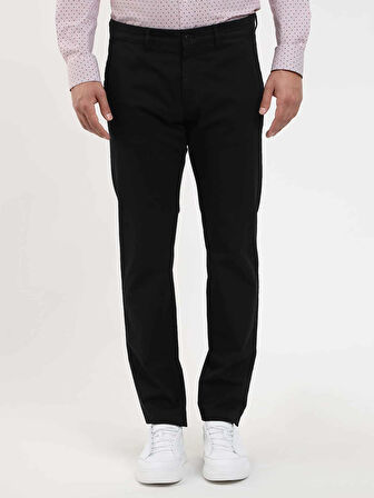 Dufy Siyah Erkek Regular Fit Düz Pantolon - 105385