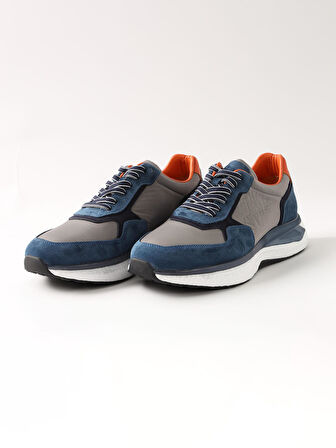 Dufy İndigo Erkek Süet Casual Ayakkabı - 105730