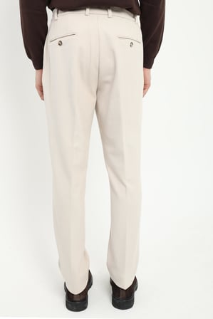 Erkek Slim Fit Bej Pantolon